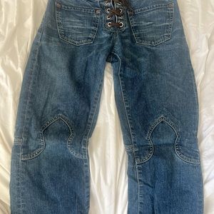 GUESS LACE FRONT UNI SEX JEANS